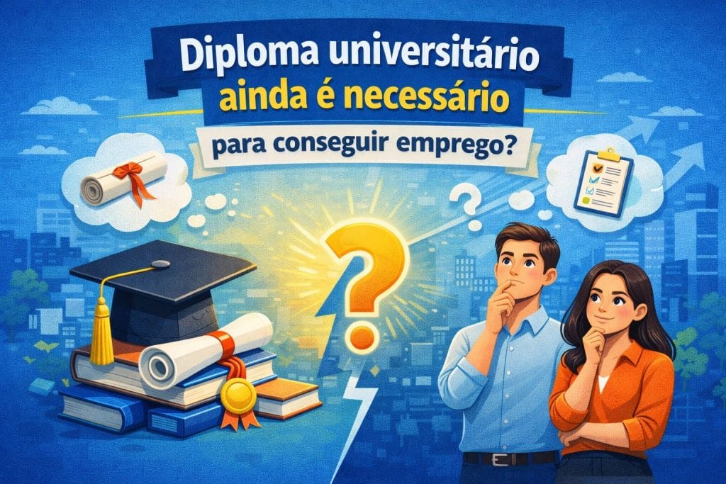 Diploma universitário ainda é necessário para conseguir emprego no mercado atual